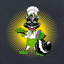 Skunk kuchař (Pecka design)