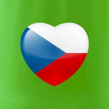 České srdce - vlajka