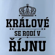 Králové se rodí v řijnu