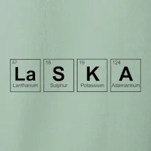 Láska  - periodická tabulka