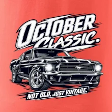 Říjnová klasika americký veterán muscle car