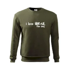 I love horse the end.