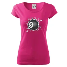 Kulečníková koule v triku