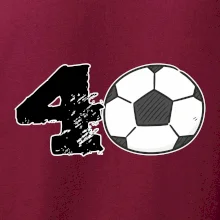 Fotbal kulaté narozeniny 40