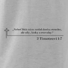 Citáty z bible - 2 Timoteovi 1:7
