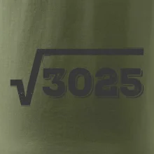 Narozeniny odmocnina 55