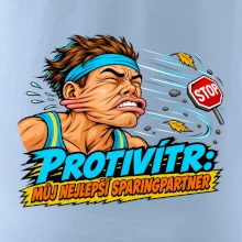 Běžecký protivítr můj sparingpartner