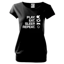 Stolní tenis - eat sleep