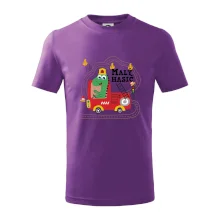 Malý hasič - auto a dinosaurus