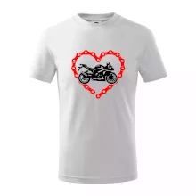 Moto srdce řetěz - supersport