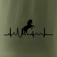 Ekg kůň ikona
