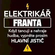 Jméno - Elektrikář - hlavní jistič