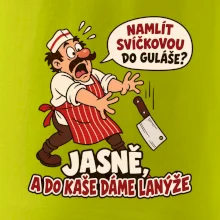 Svíčková do guláše a lanýže do kaše