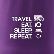 Eat sleep travel - alkovna