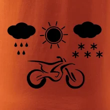 Motorkář za každého počasí - enduro