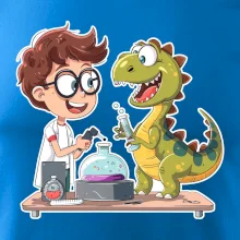Chemik a dinosaurus - kluk