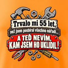 Trvalo mi  55 let, než jsem posbíral všechno nářadí