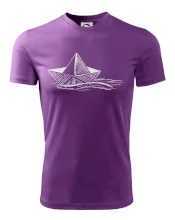 Letní romance - papírová loďka