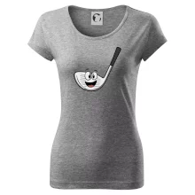 Parové triko - Golfová hůl a míček