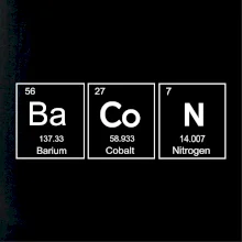 Bacon - periodická tabulka