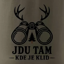 Jdu tam kde je klid dalekohled a paroží