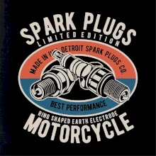 Spark Plugs ovál