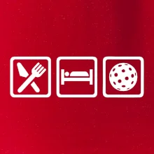 Eat sleep florbal v řadě