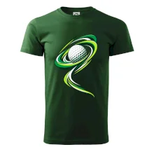Golfový míček zelená dynamika