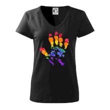 LGBT hand print