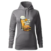 Pivo a burger vím co je dobrý