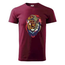 Hlava lva kreslená jednoduchá