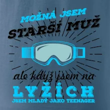 Lyže - možná jsem starší muž