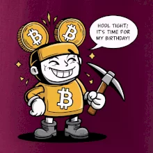 Hodl tight, it's time for my birthday!