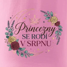 Věneček - princezny se rodí v srpnu
