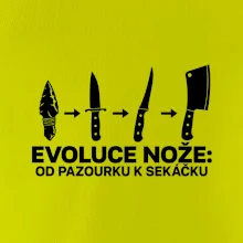 Evoluce nože od pazourku k sekáčku