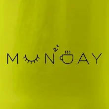 Monday nápis Monday nápis