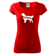 Zlatý retrívr máma obrys