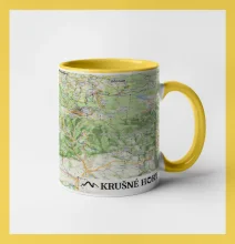 Hrnek - Krušné hory mapa