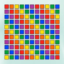 LGBT duhový čtverec