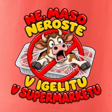 Maso neroste v igelitu v supermarketu