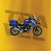 Cestovní enduro modré