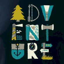 Adventure font
