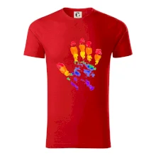 LGBT hand print