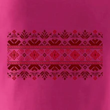 Ukrajinský vzor - červený