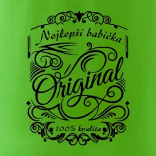 Vintage nejlepší babička  100% kvalita