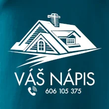 Tričko pro pokrývače - Velká střecha