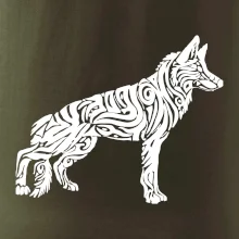 Německý ovčák - tattoo