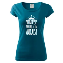 Princesses are born in August