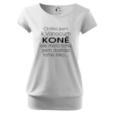 Chtěla jsem k Vánocům koně