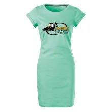 Bagrista v kruhu - vlastní nápis